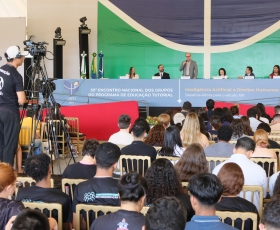 XXX Encontro Nacional dos Grupos do Programa de Educação Tutorial – ENAPET. 21/11/2025. Foto: Beto Monteiro/Ascom UnB